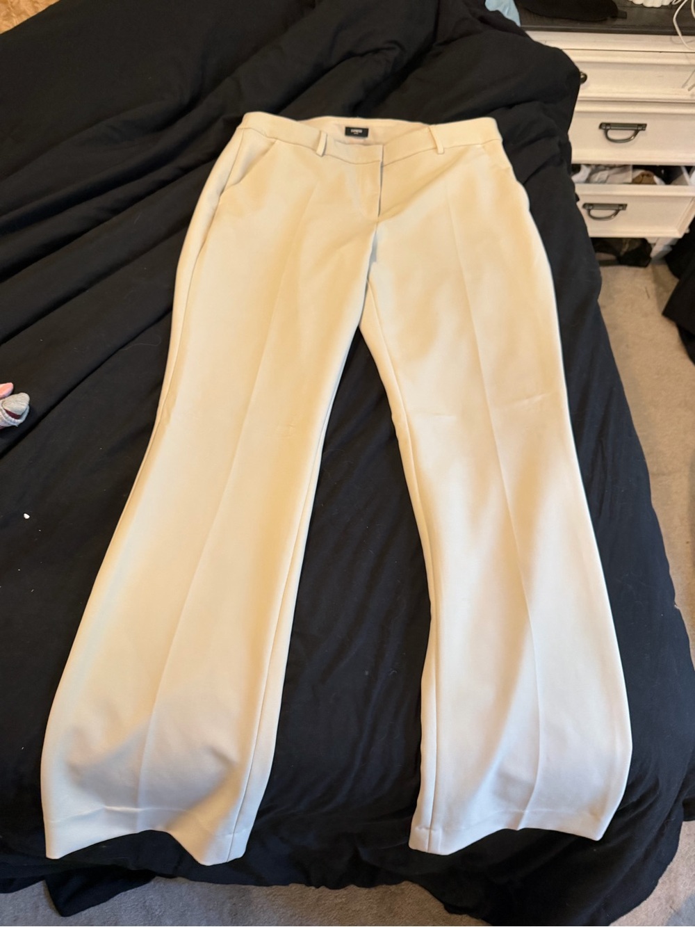 Classic Cream Dress Pants